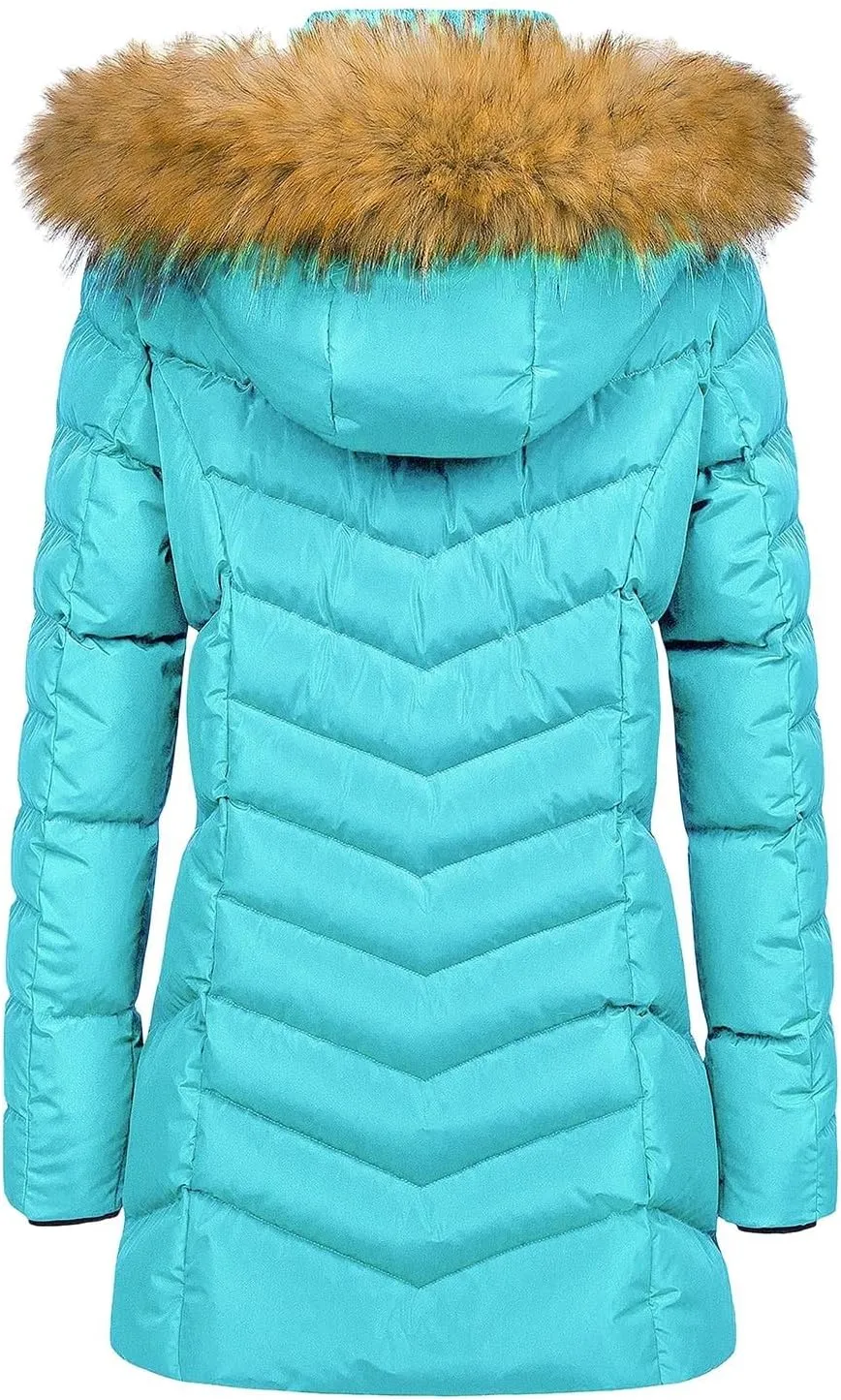 Heavy Winter Coats For Women Down Jacket Women Long Puffer Jacket Womens Ankle Length Winter Coats For Women