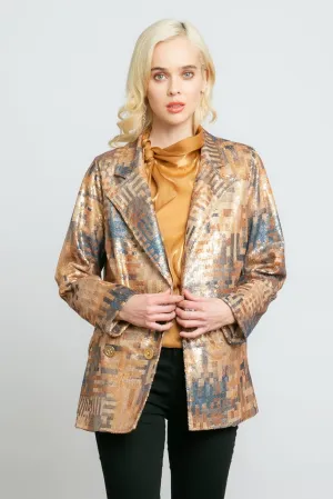Oberon Jacket - Gold Dust Snow Block