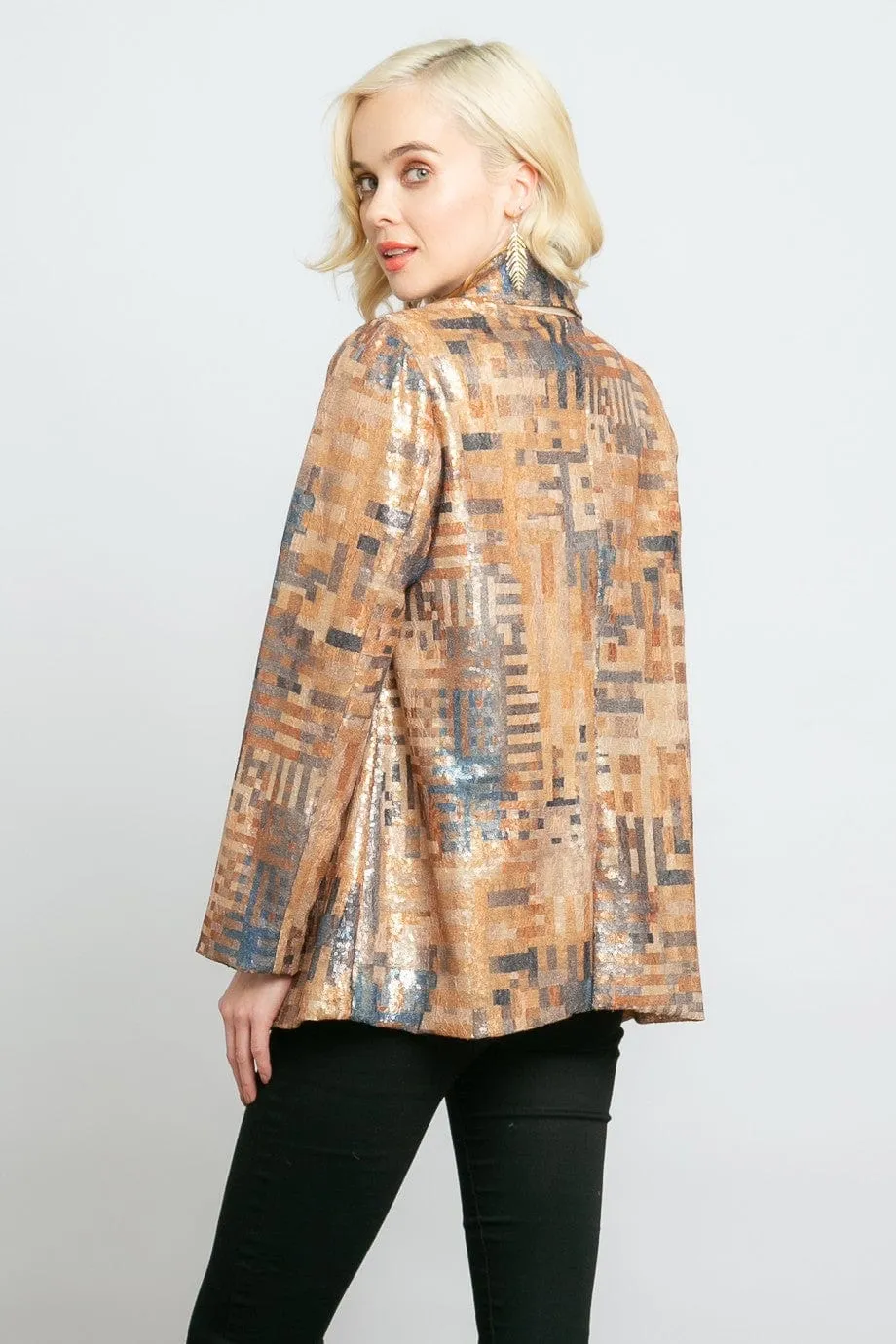 Oberon Jacket - Gold Dust Low Maintenance Fabric