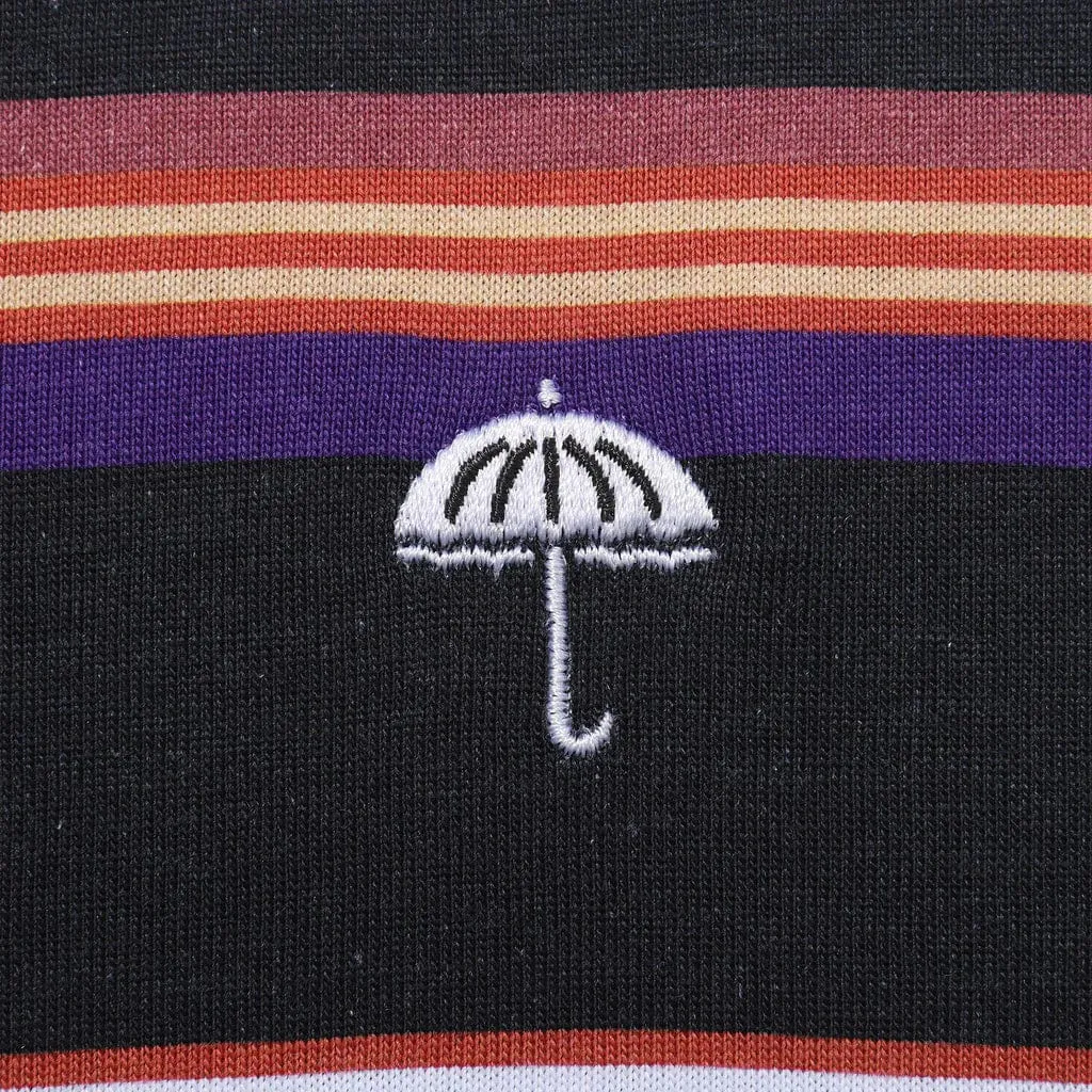 Helas Rayures Striped T-Shirt Purple/Black