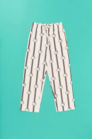 Hello Kitty Striped Pajama Pants