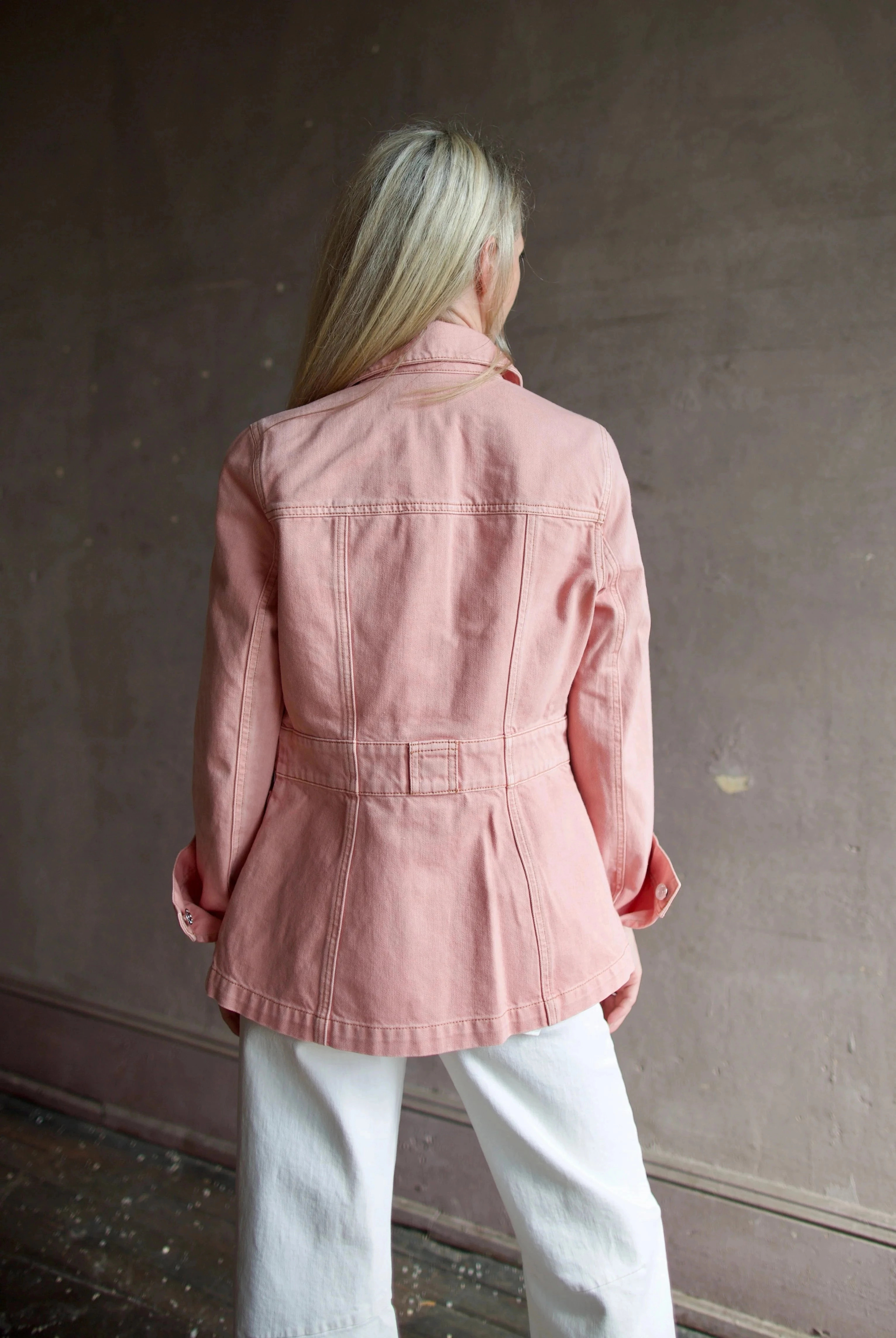 Quilted Inner Layer Marvin Jacket Pink Blossom