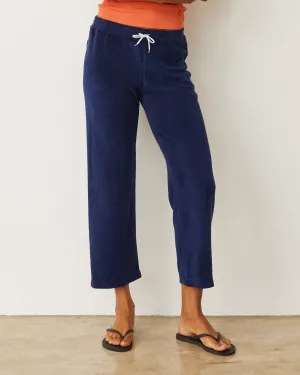 Terry Cloth Crop Pant Agile Fit Seam-Free