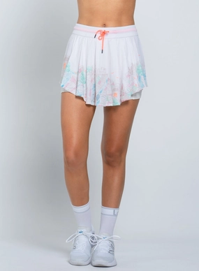 High Waist Atlas Skirt AdjustableDrawstring