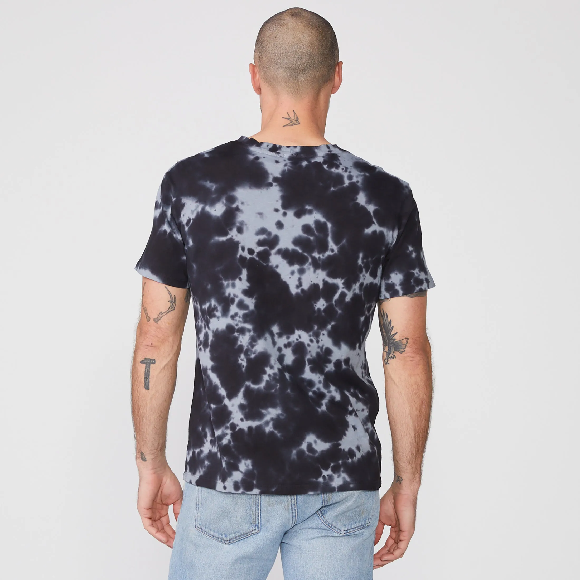 Tie Dye Relaxed Crew EcoDyeProcess