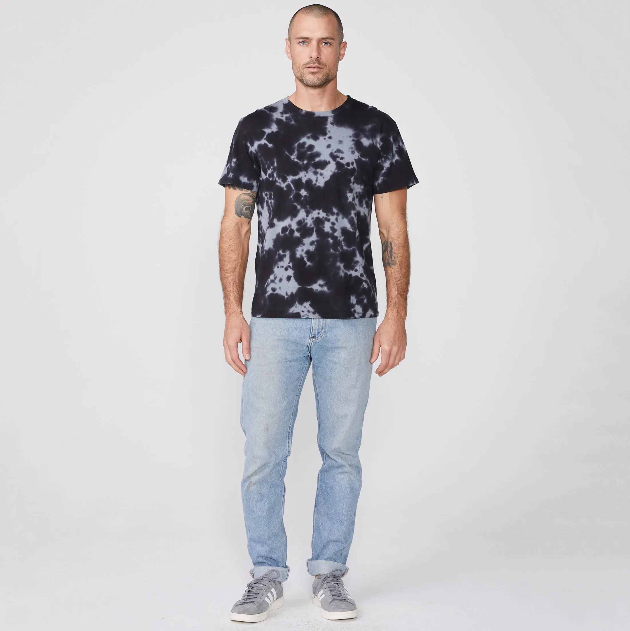 Tie Dye Relaxed Crew Quick Dry Performance