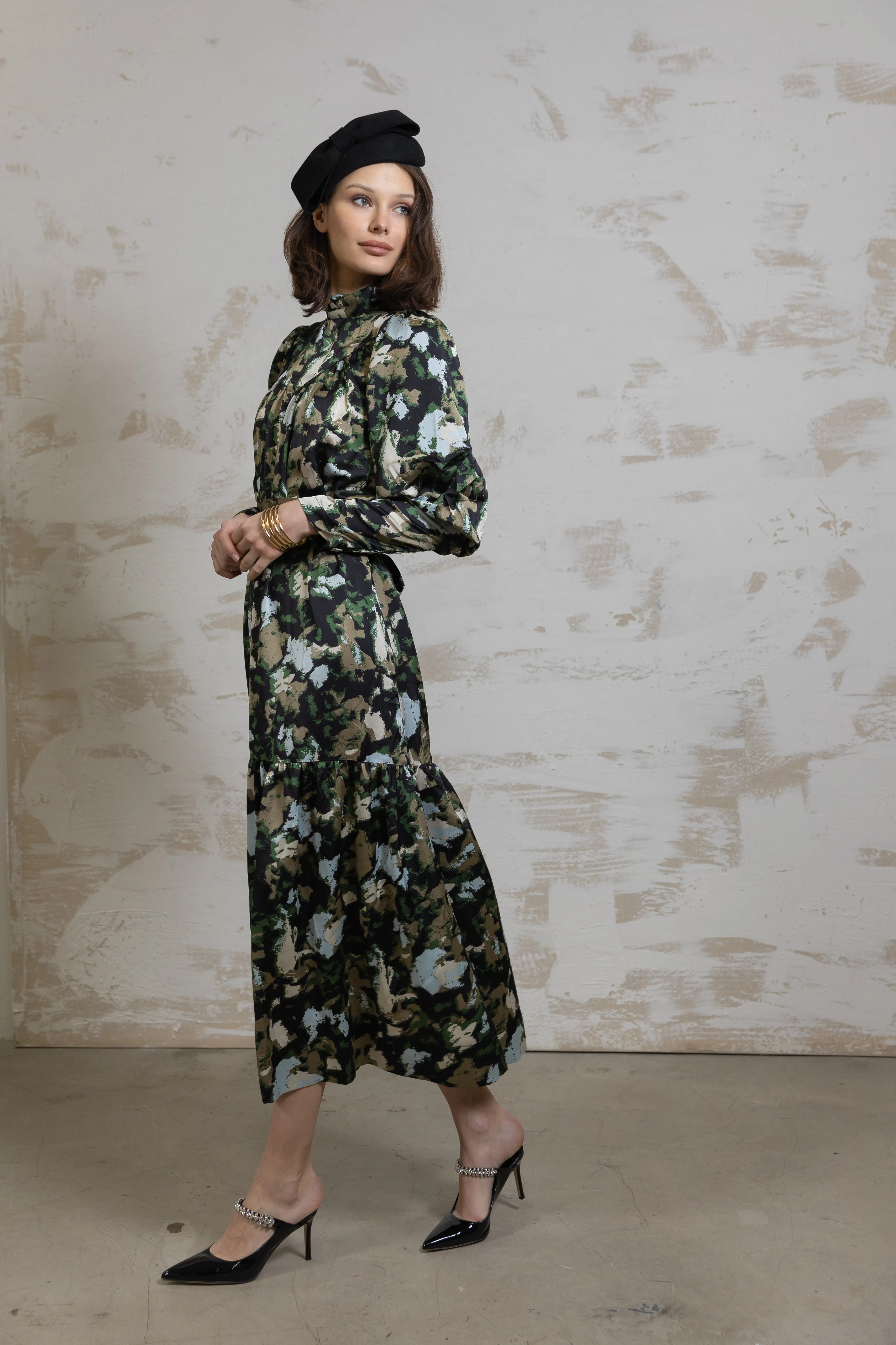 Sharp Look Spring Style Holly Camo Dress