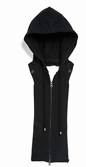 Hoodie Dickey Black Elastic Cuff Mechanism