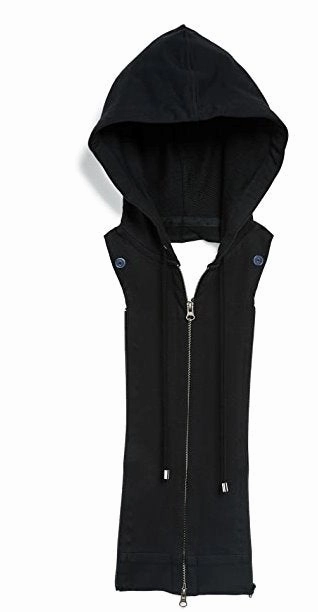 Hoodie Dickey Black Elastic Cuff Mechanism