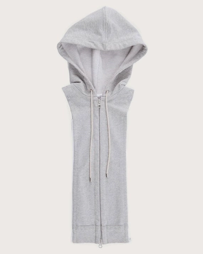 Hoodie Dickey Heather Grey Weatherproof Zippers Versatile Jacket