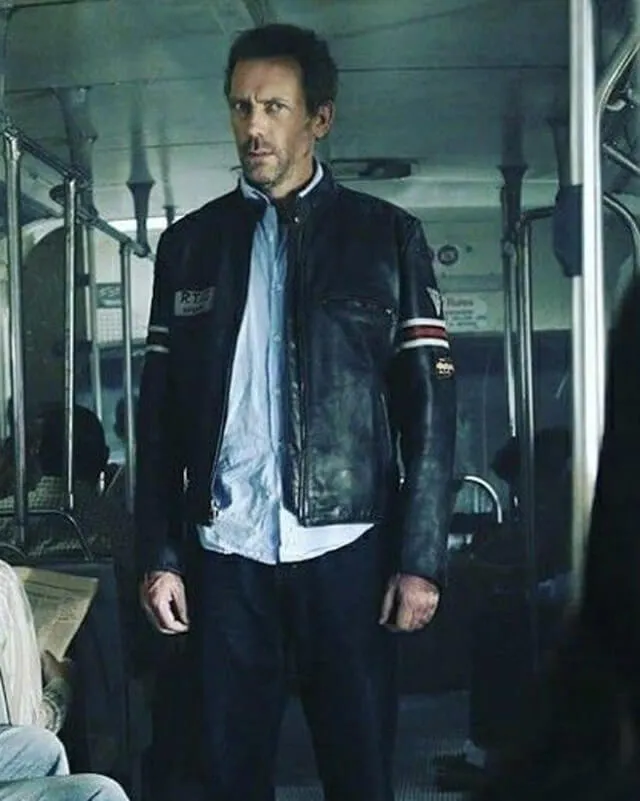House M.D Black Leather Jacket