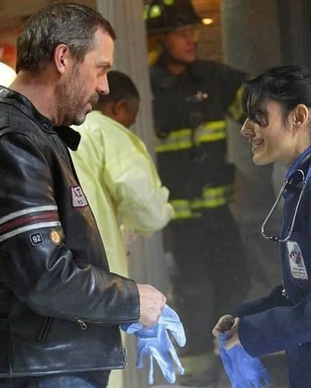 House M.D Black Leather Jacket