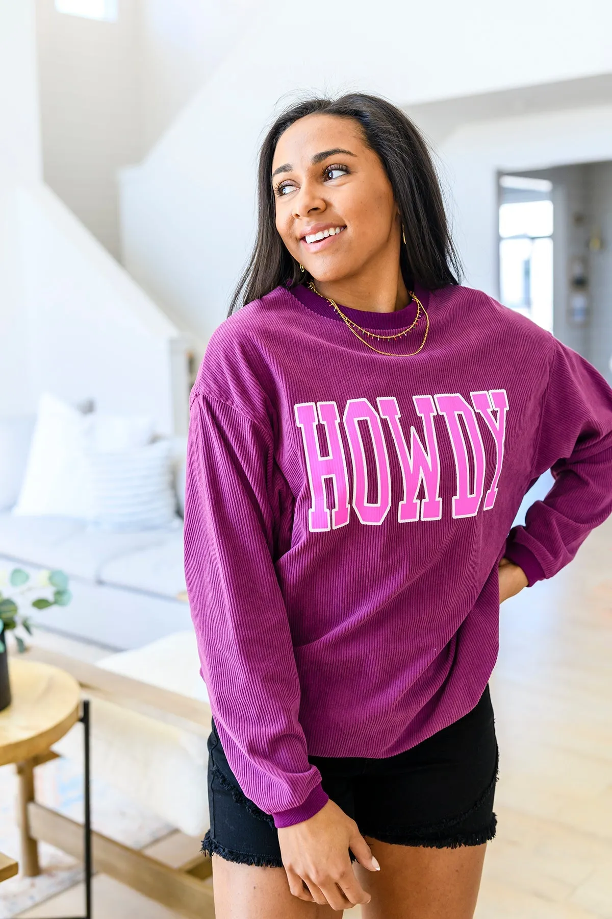 Howdy Textured Sweater