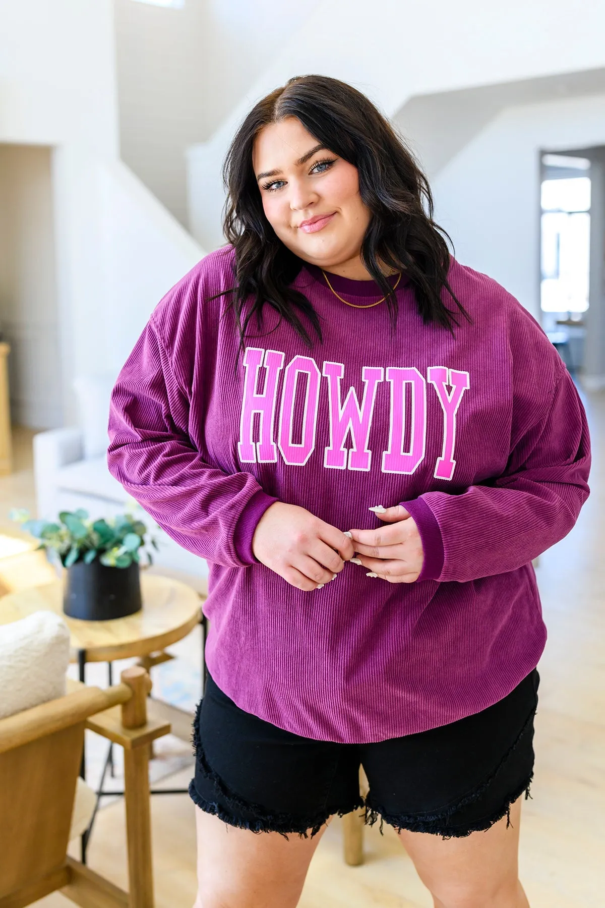 Howdy Textured Sweater