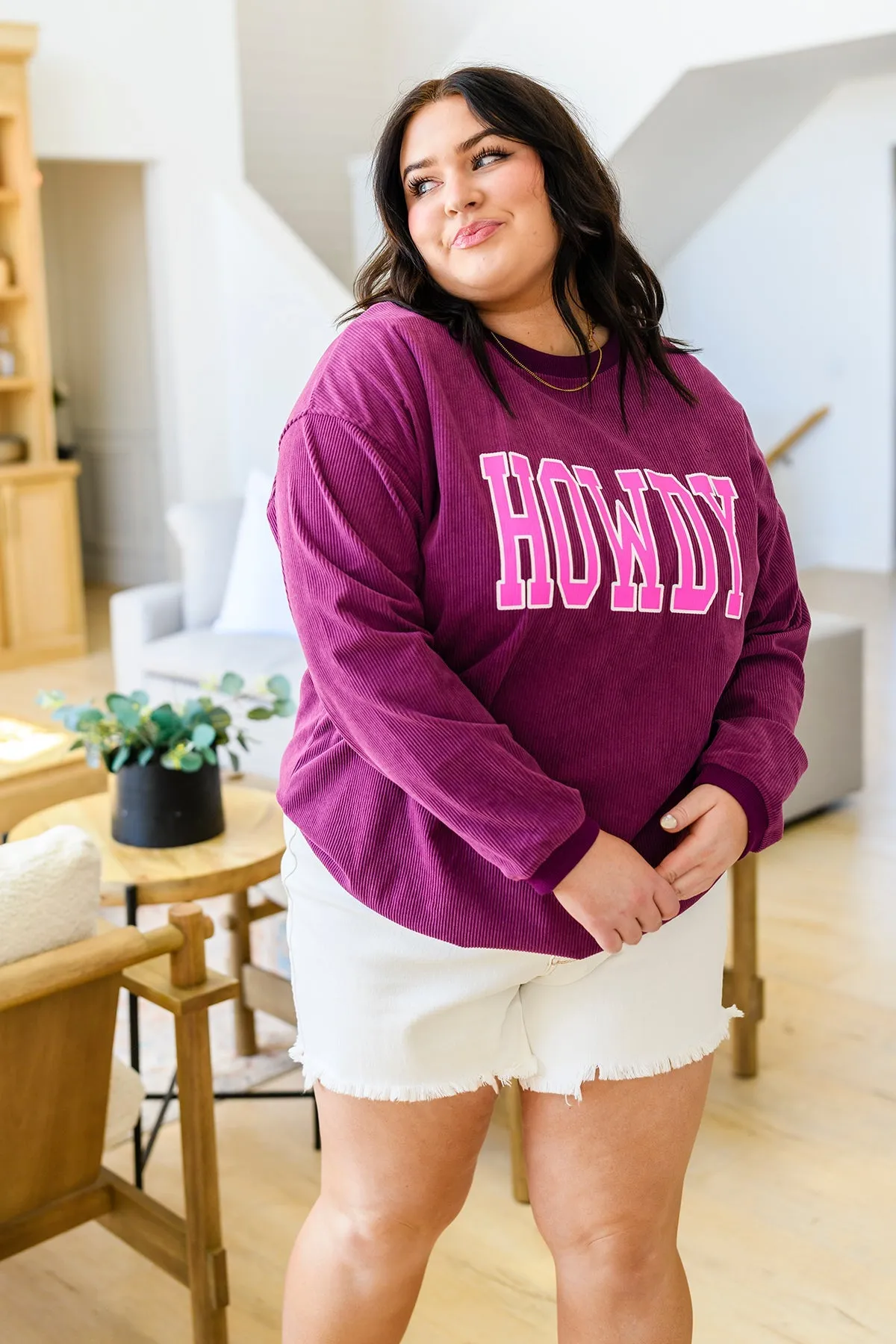 Howdy Textured Sweater