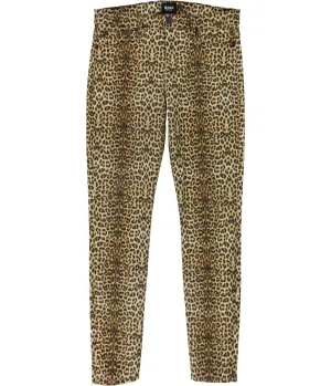 Hudson Womens Nico Leopard Skinny Fit Jeans