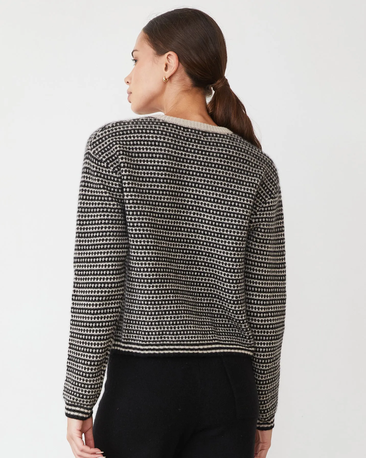 AllDaySoftness WideNeckOpening Cashmere Cardigan