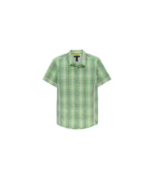 I-N-C Mens Check Slim Fit Button Up Shirt