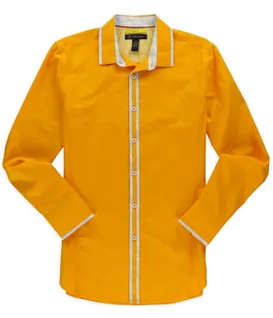 I-N-C Mens Slim Fit Button Up Shirt