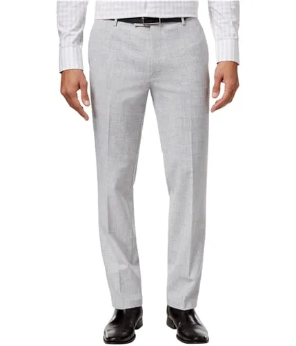 I-N-C Mens Slim Fit Chambray Casual Trouser Pants