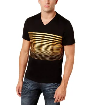 I-N-C Mens Solid Graphic T-Shirt