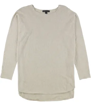 I-N-C Womens Solid Shirttail Pullover Sweater