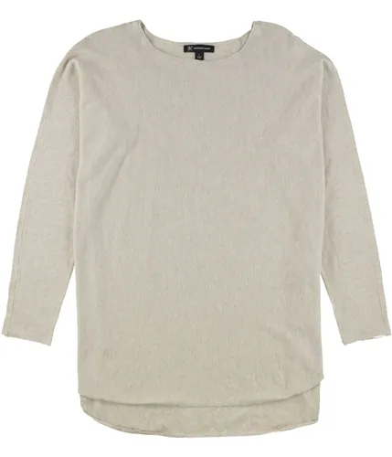 I-N-C Womens Solid Shirttail Pullover Sweater