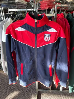Icon Sport USA Jacket USSF67TJ-N Navy/Red
