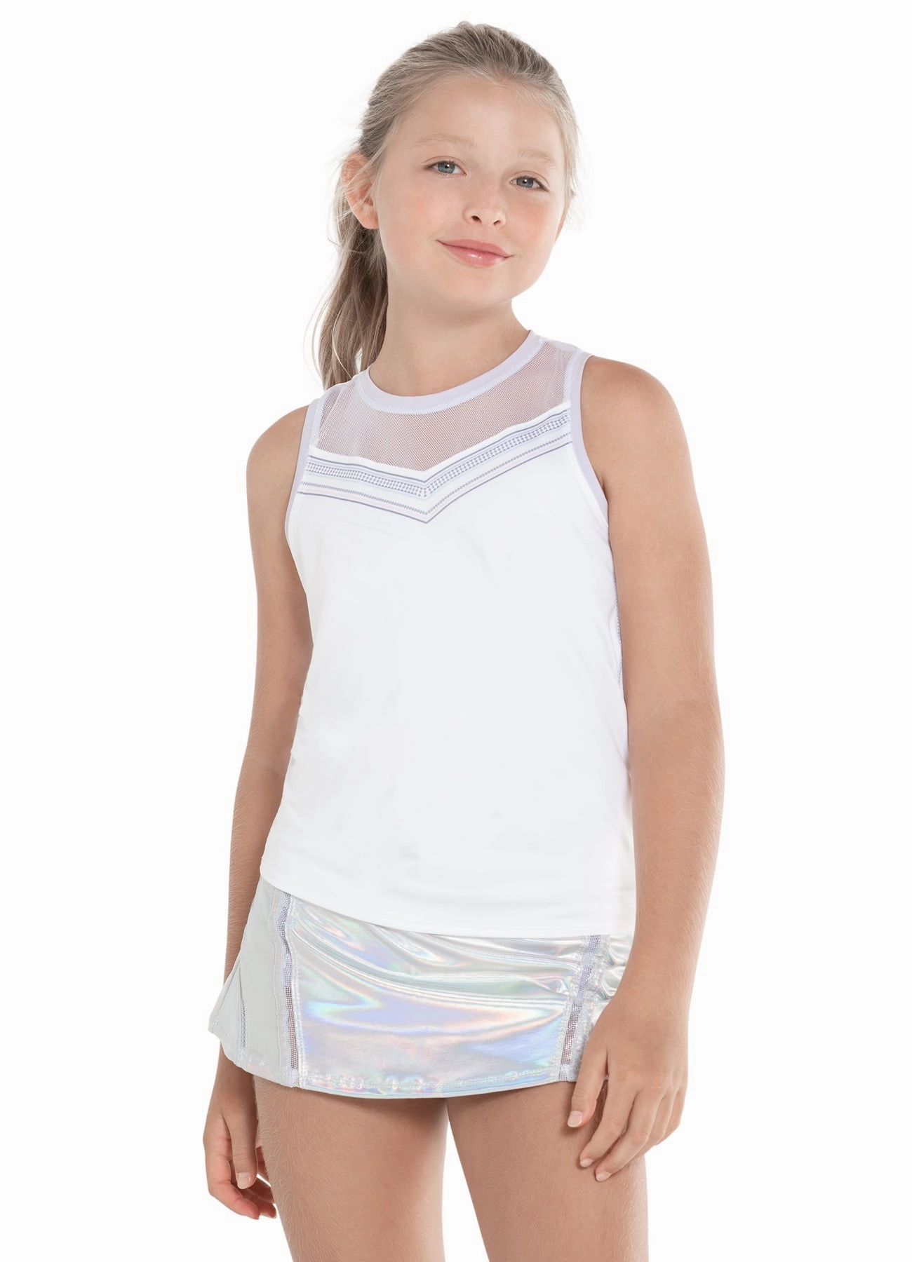 EcoFriendlyBlend Sweat Absorbent Inner Layer Ikat About It Tie Back Tank