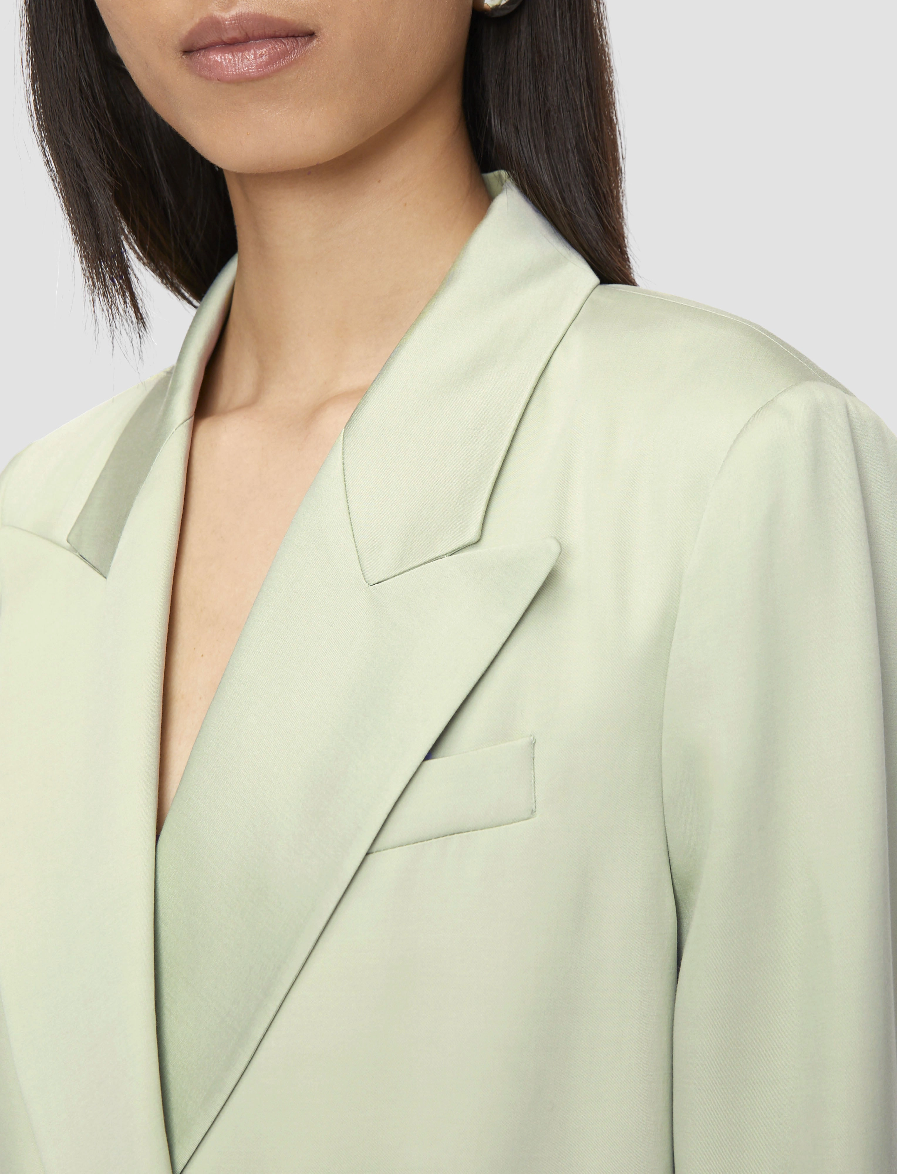 quick dry NoiseFreeMaterial Jaden Soft Viscose Tailoring Jacket