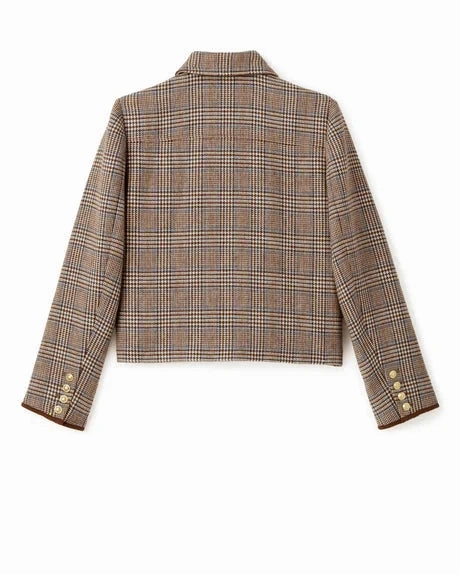 Machine washable Gloves Rory Jacket Brownstone Tweed
