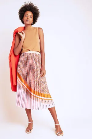 Subtle Details Ingrid Pleated Skirt ?C Neopolitan