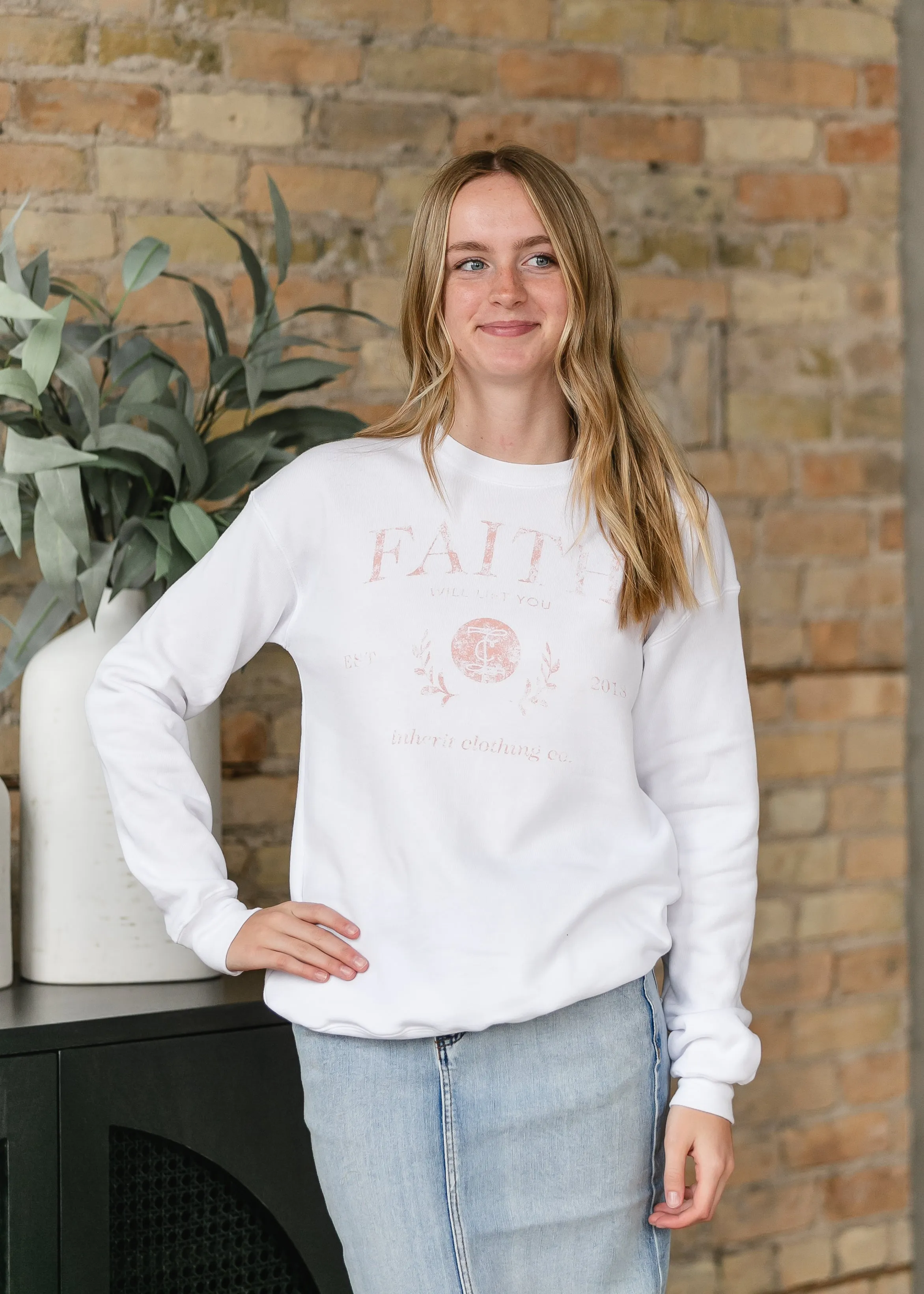 Inherit Faith Graphic Crewneck Sweatshirt - FINAL SALE