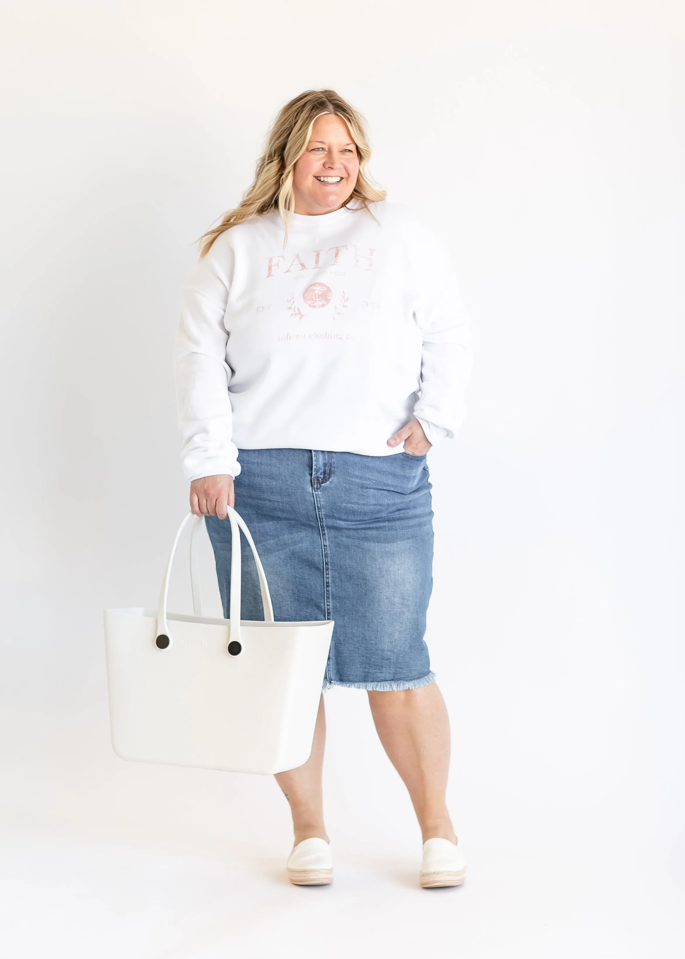 Inherit Faith Graphic Crewneck Sweatshirt - FINAL SALE