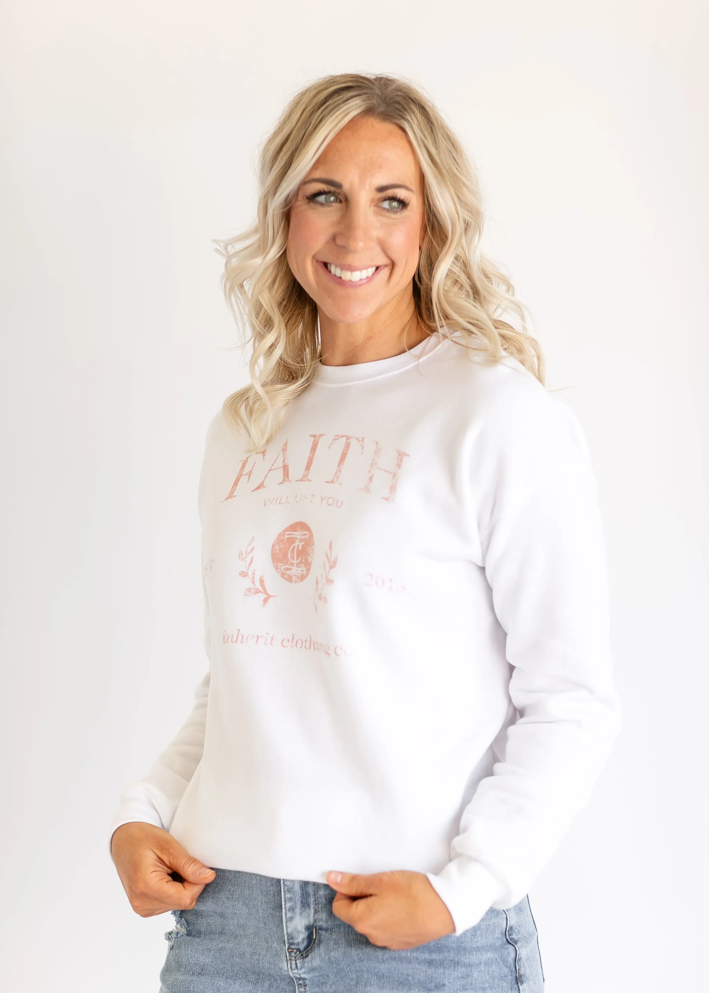 Inherit Faith Graphic Crewneck Sweatshirt - FINAL SALE