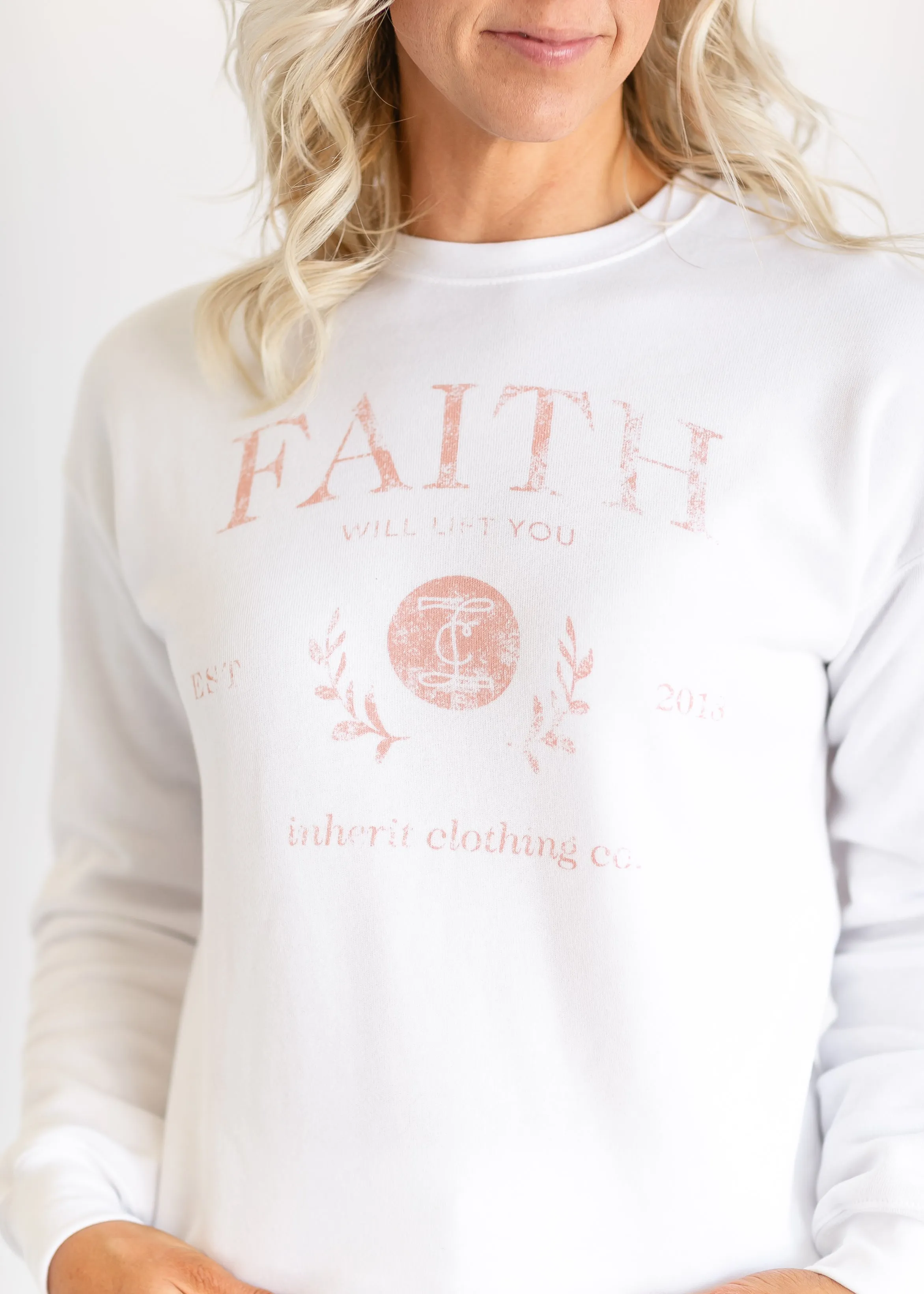 Inherit Faith Graphic Crewneck Sweatshirt - FINAL SALE