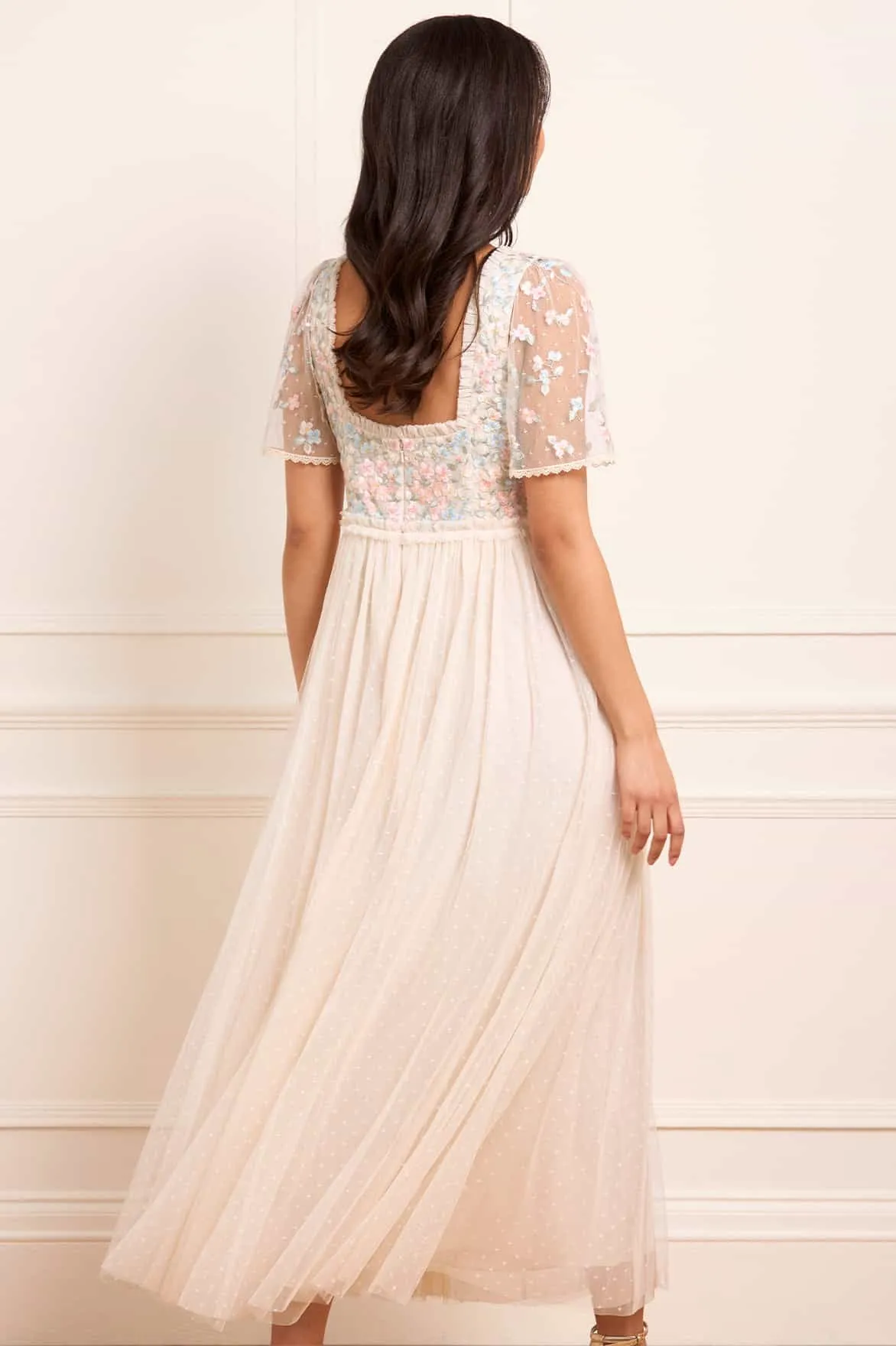 Timeless Piece Versailles Ditsy Bodice Ankle Gown