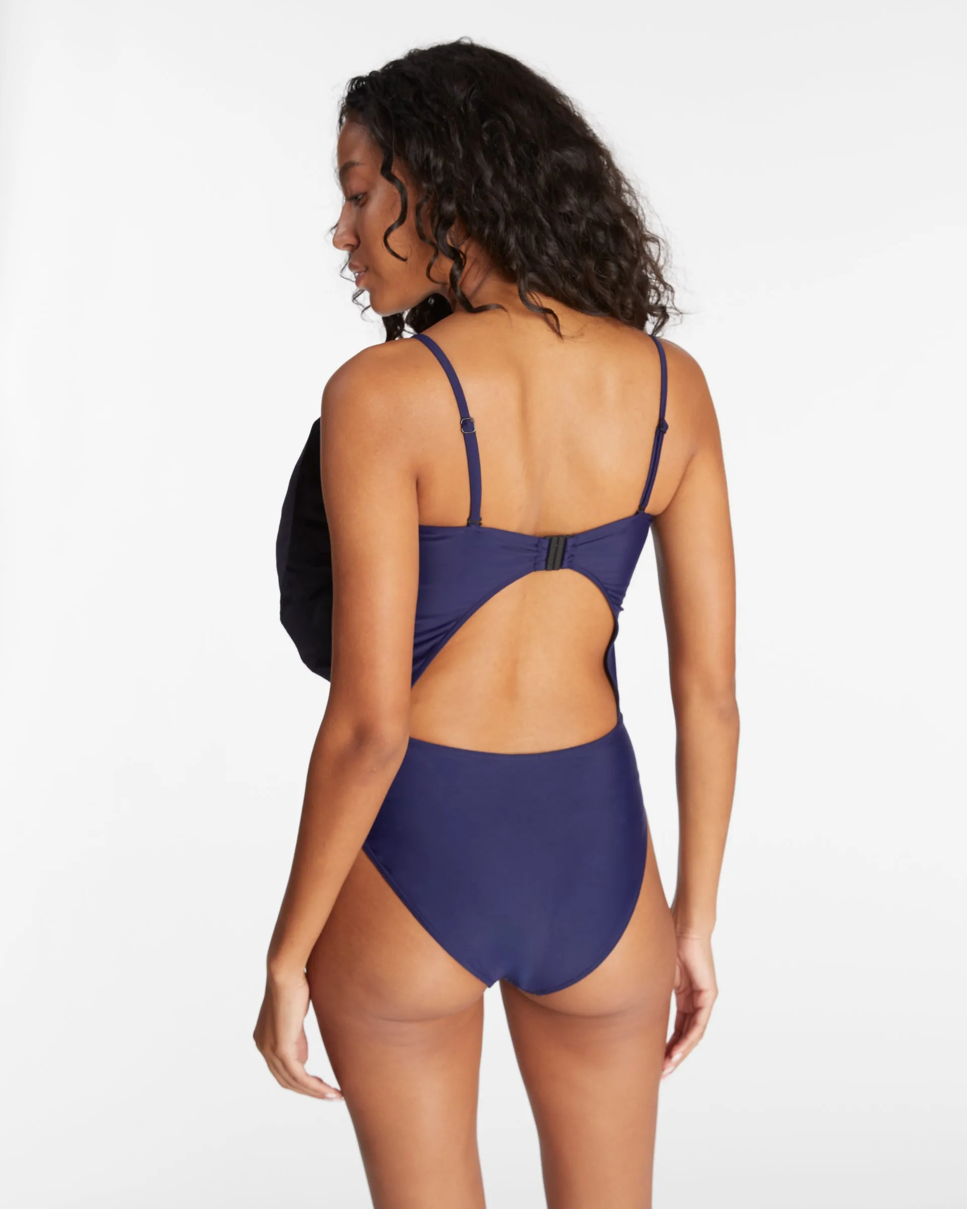 Retro-Glam Vibrant Patterns Sarita One-Piece