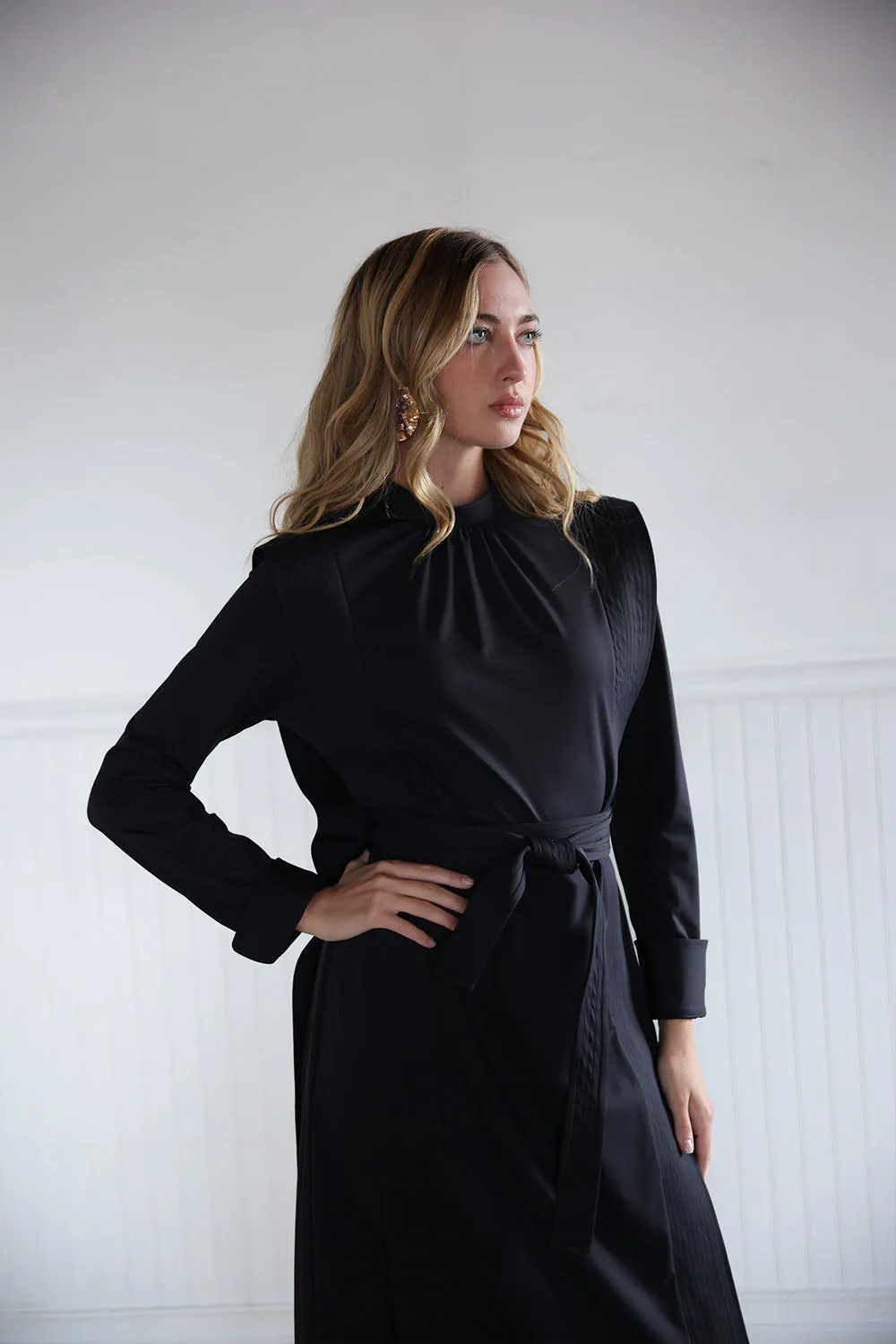 BreathableLining Issa Belted Midi Dress