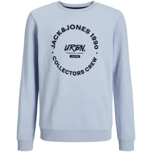 Jack & Jones Junior Chambray Blue Simon Sweatshirt Crew Neck