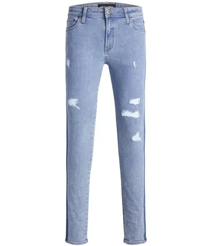 Jack &J Ones Mens Side Stripe Slim Fit Jeans