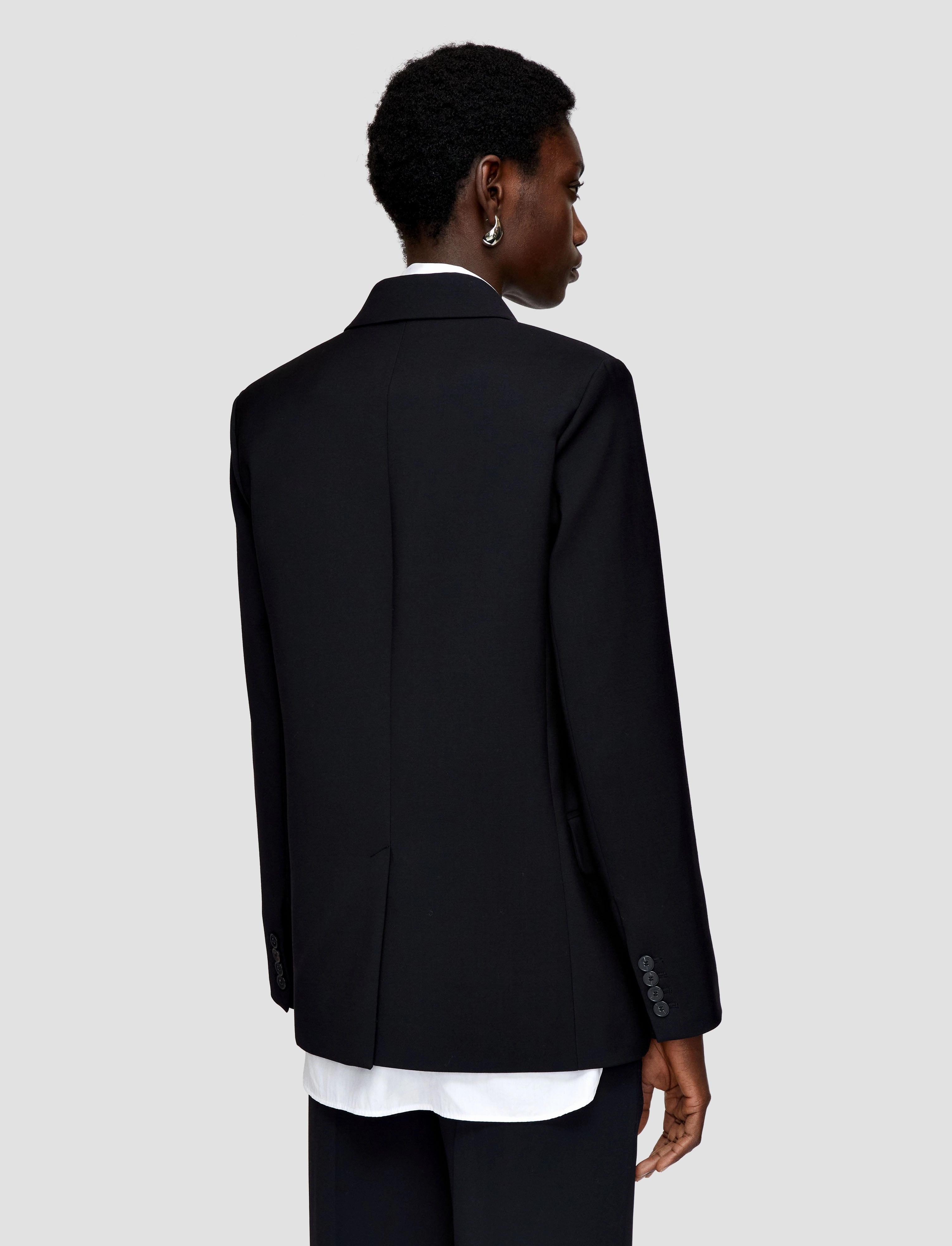 Lightweight Fabric Jaden Tailoring Wool Stretch Jacket