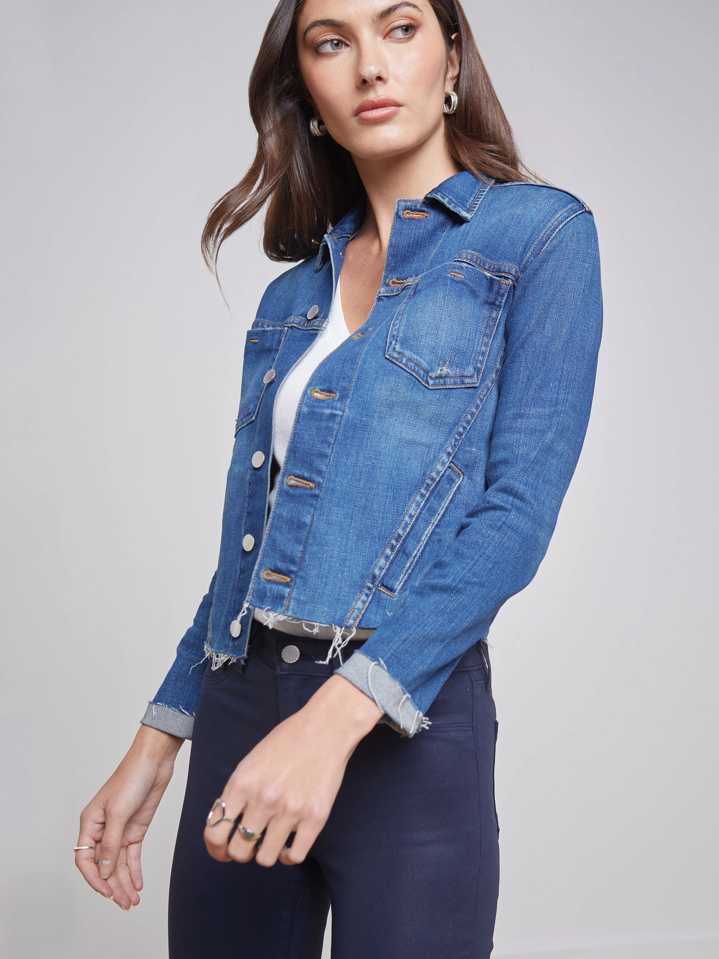 Janelle Slim Raw Jacket Authentique Soft Touch Interior