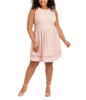 Jessica Howard Womens Lace Fit & Flare Dress, TW1
