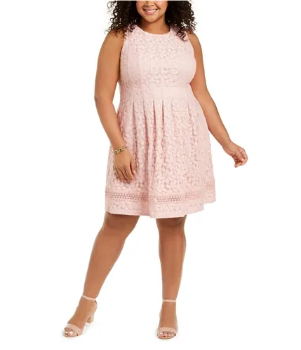 Jessica Howard Womens Lace Fit & Flare Dress, TW1