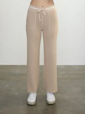 Sporty Cut JOAN WAFFLE PANTS