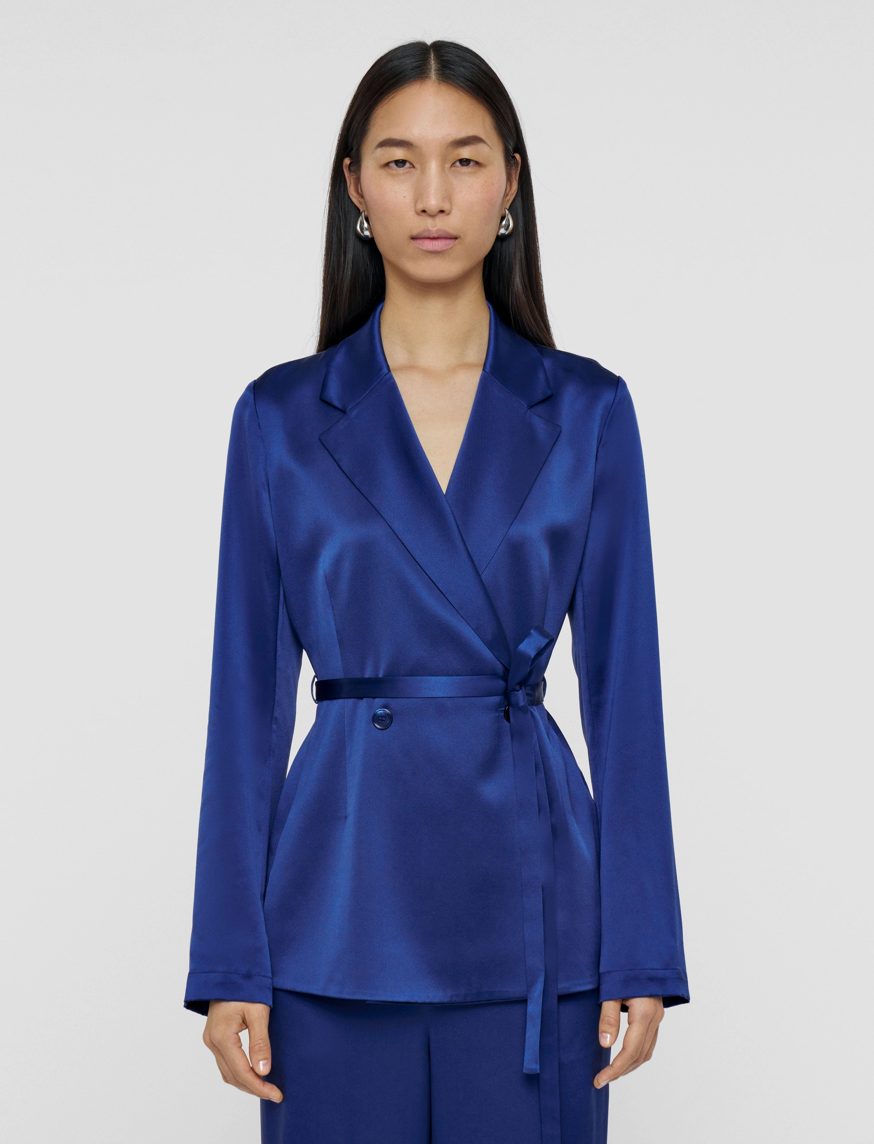 Refresh Recycled Polyester Blend Joubert Silk Satin Jacket
