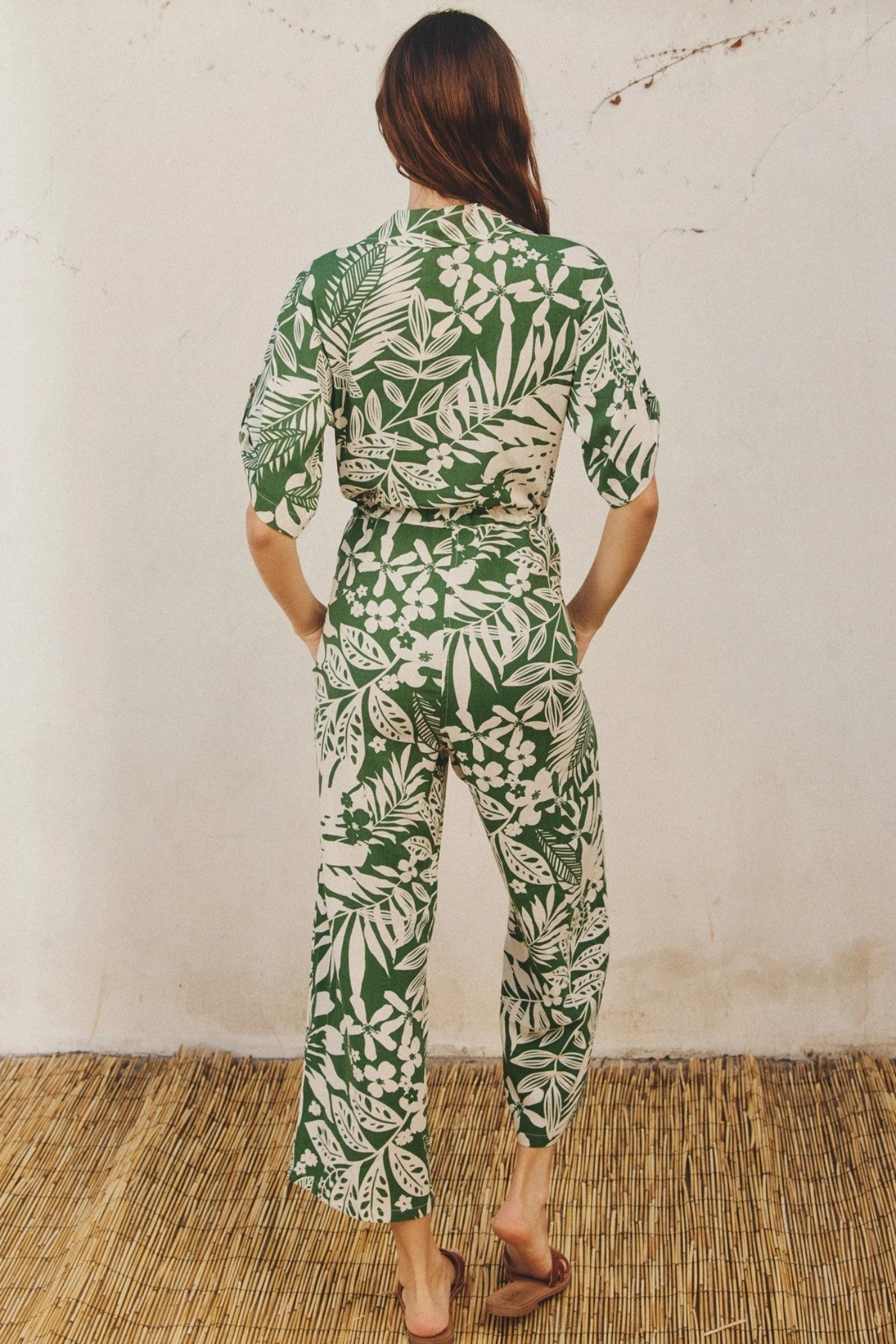 KAILANI TWO-TONE FLORAL PRINT JUMPSUIT Music Wedding Weekend Girl