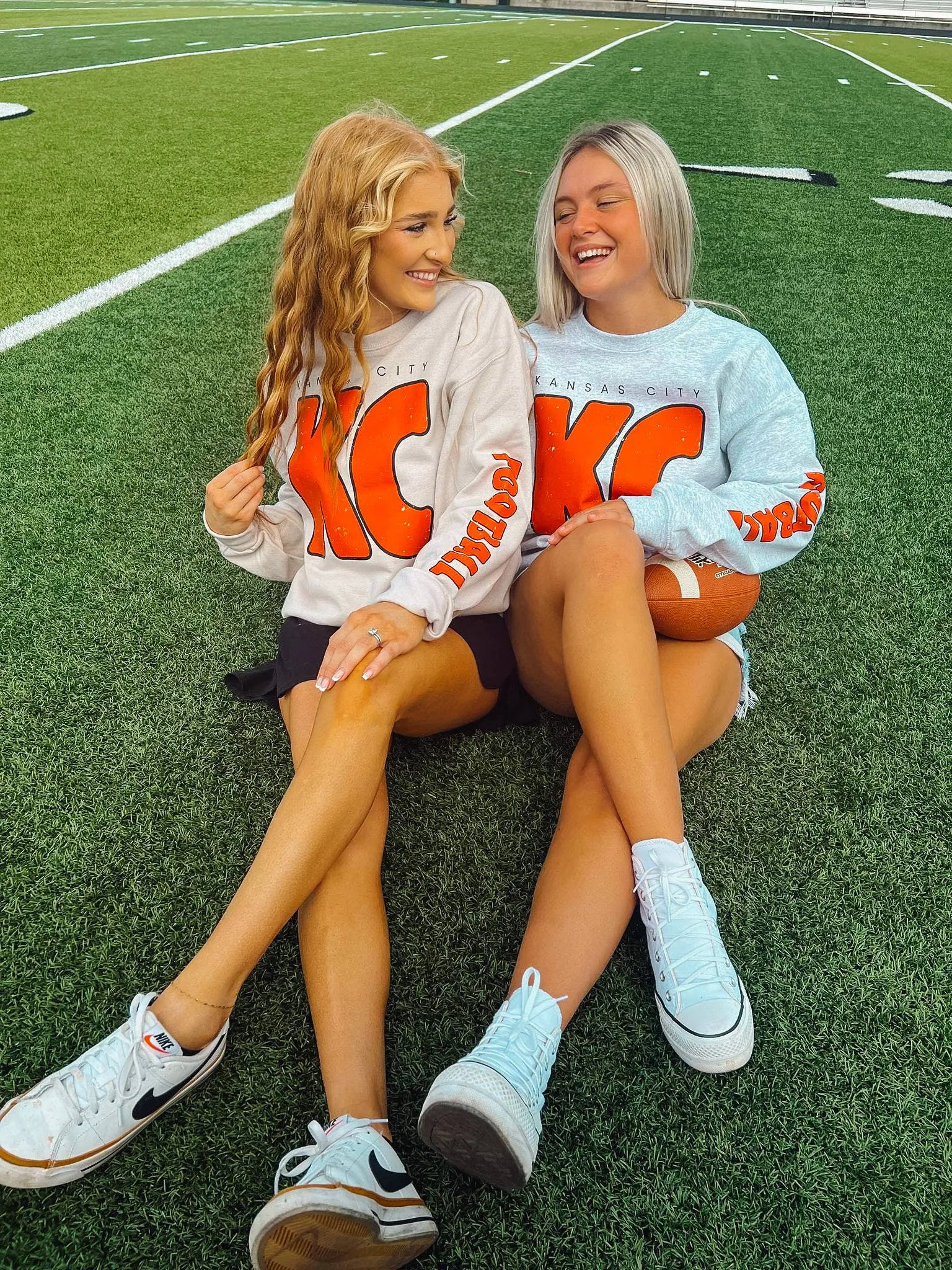 Kansas City KC   Football sleeve