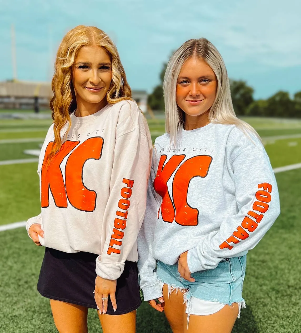 Kansas City KC   Football sleeve